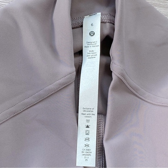 Nwt Lululemon InStill High-Rise Tight 25" in Violet Verbena Size 6 - Picture 4 of 14